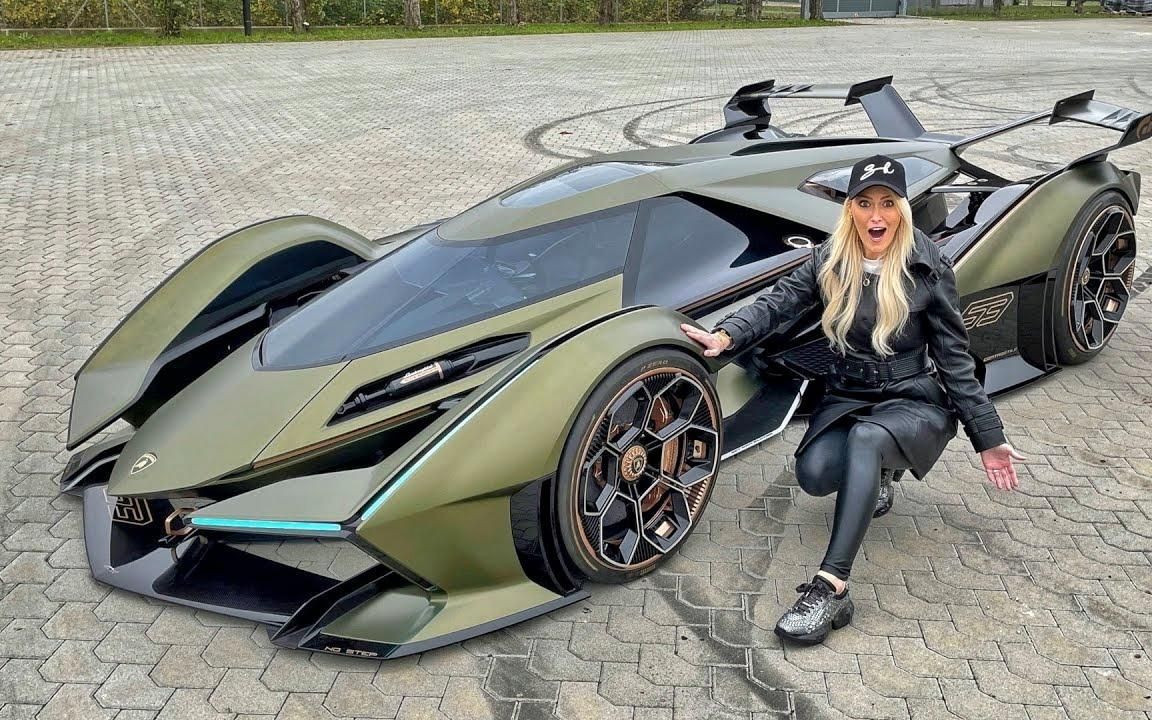 世界上最疯狂的汽车!兰博基尼vision gt