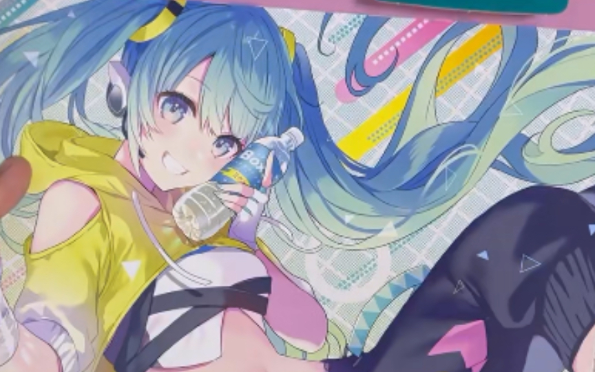 [图]【卡比开箱】初音有氧拳击amazon特典版