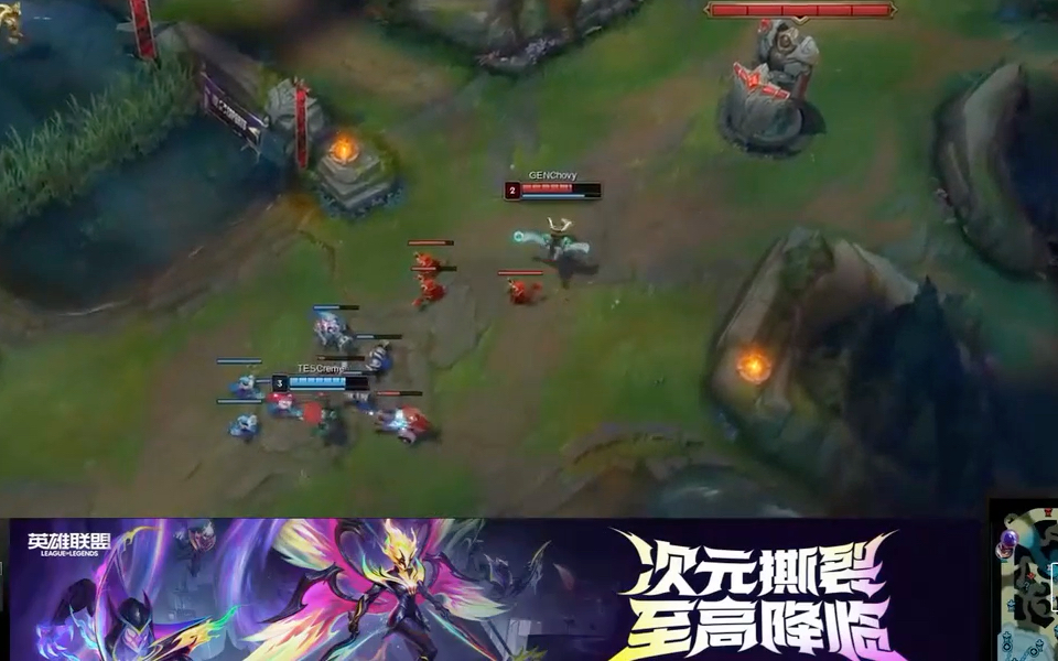 季后赛omg1:1tes扳lpl二路观察员回比分看山鸡兰博