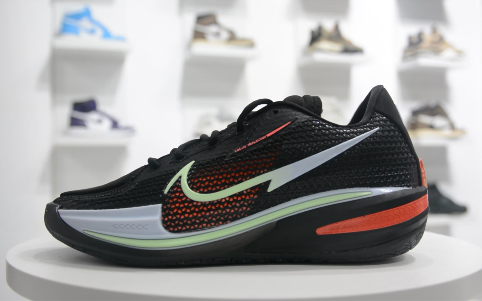 【权威实拍】nike air zoom g.t. cut ep 黑红_哔哩哔哩_bilibili