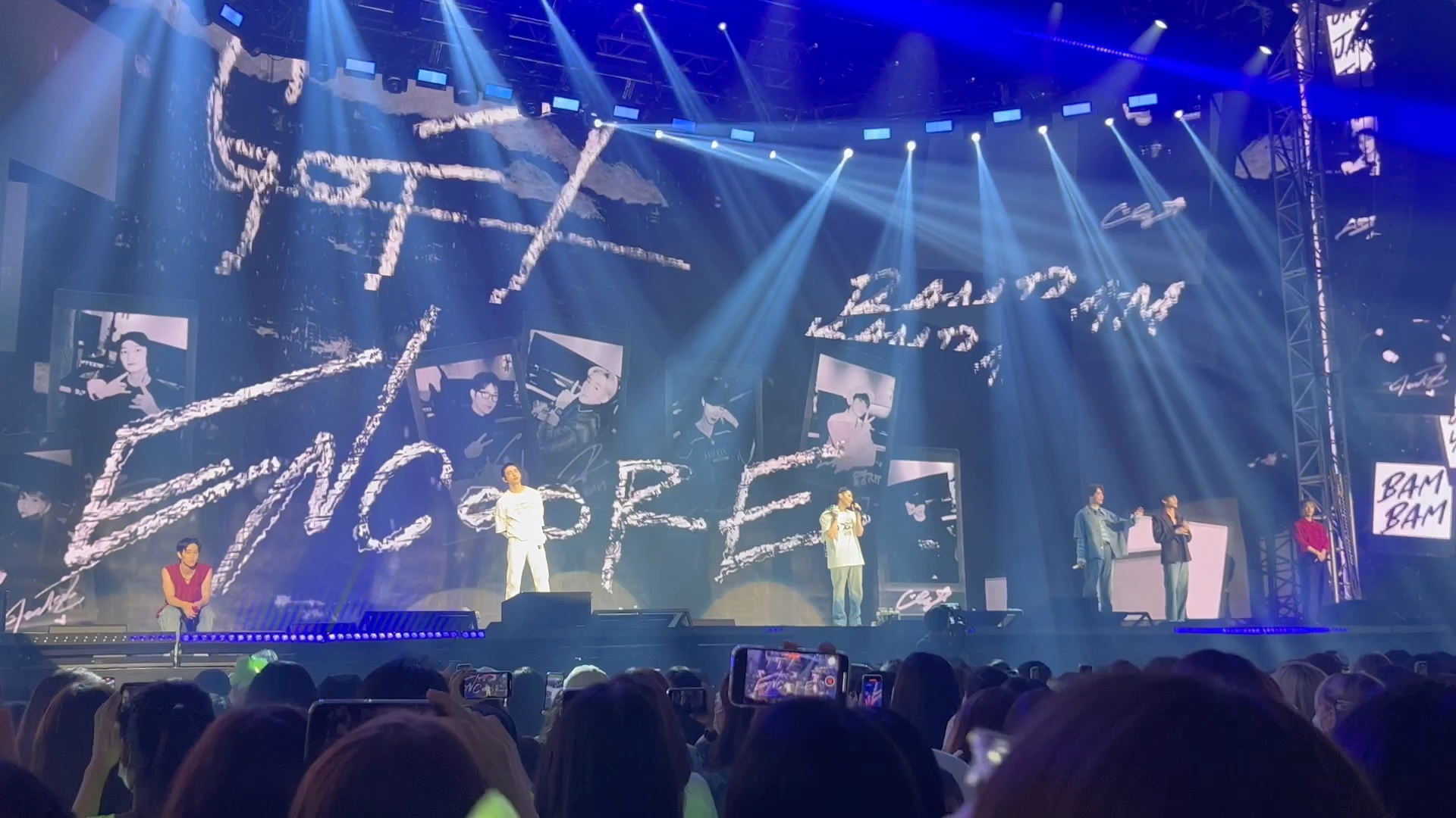 2022年5月21日got7第一场演唱会 | 歌名:encore