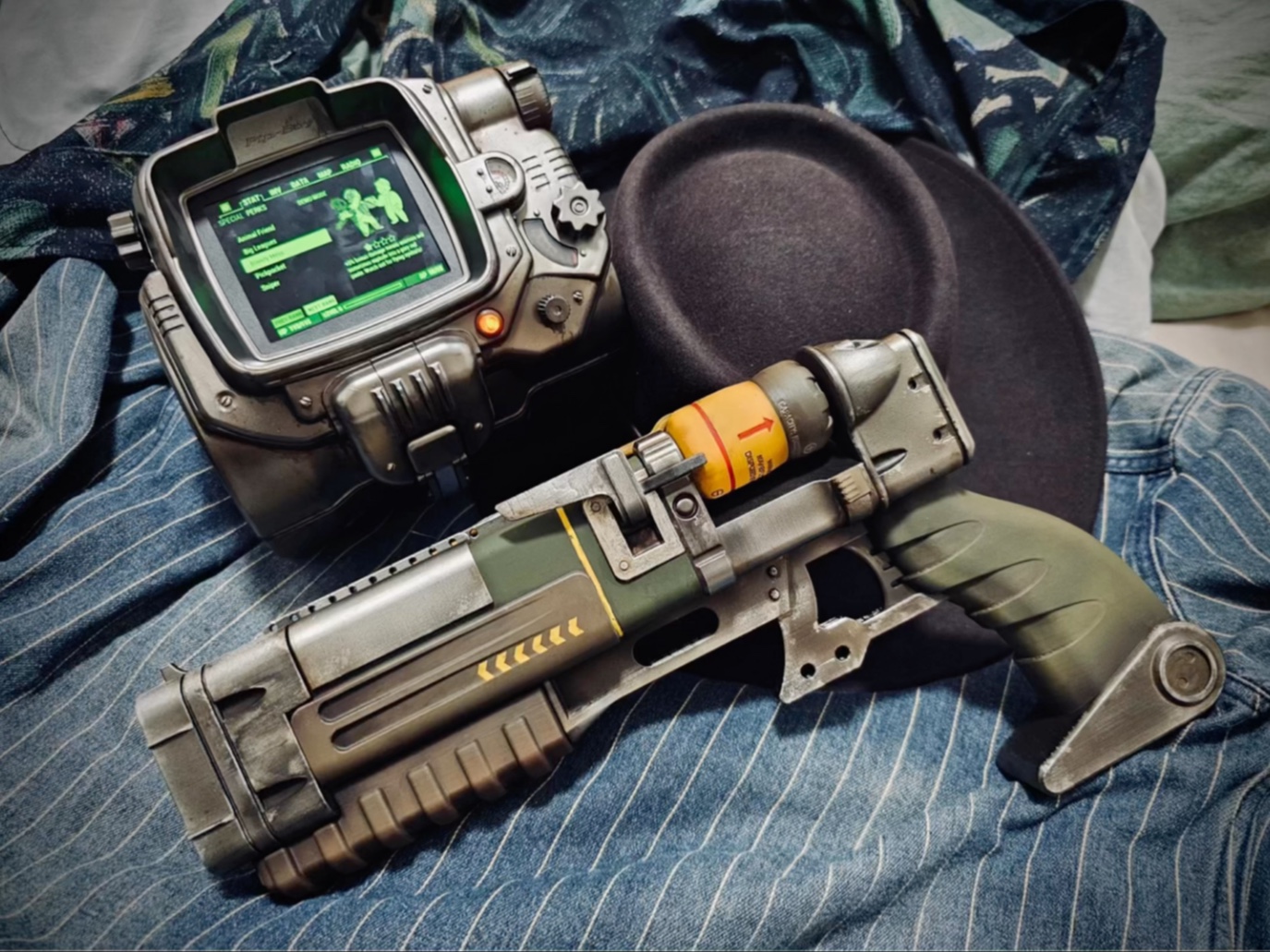 辐射4 lazer pistol cosplay道具制作