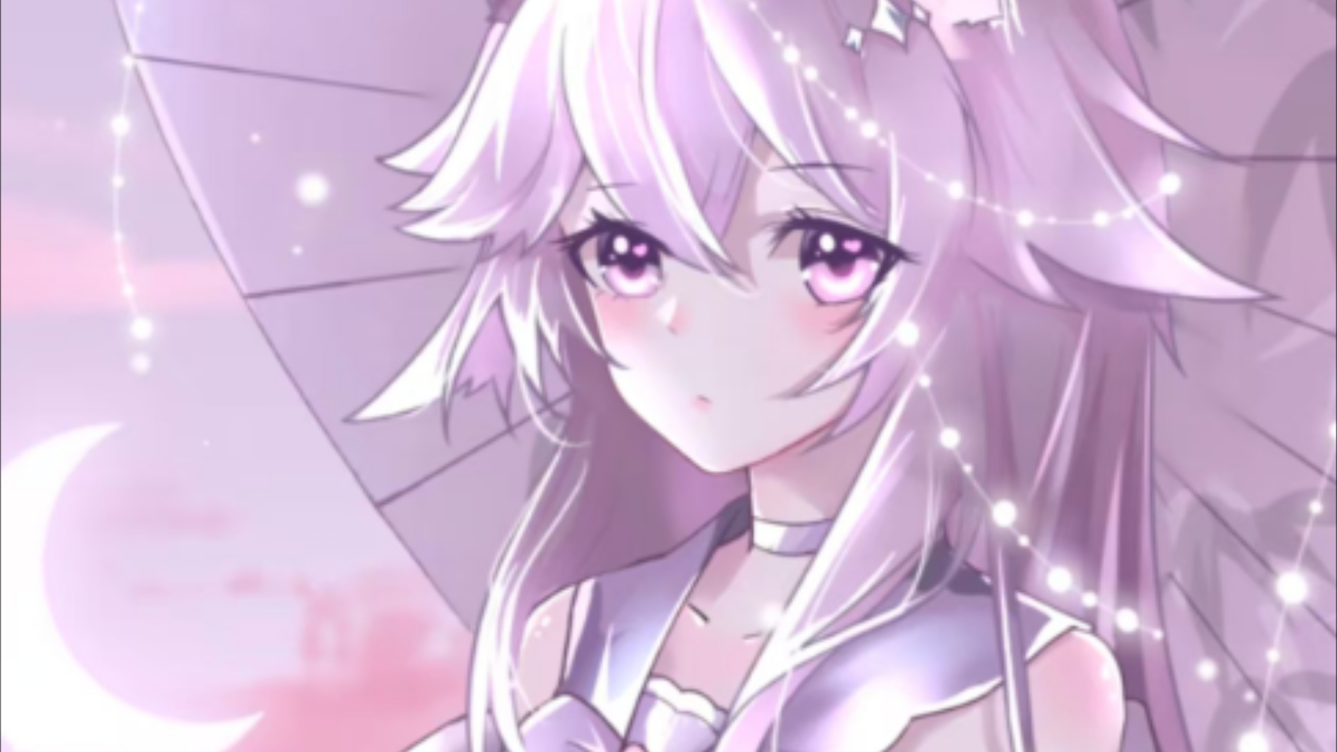 撑伞少女动态壁纸