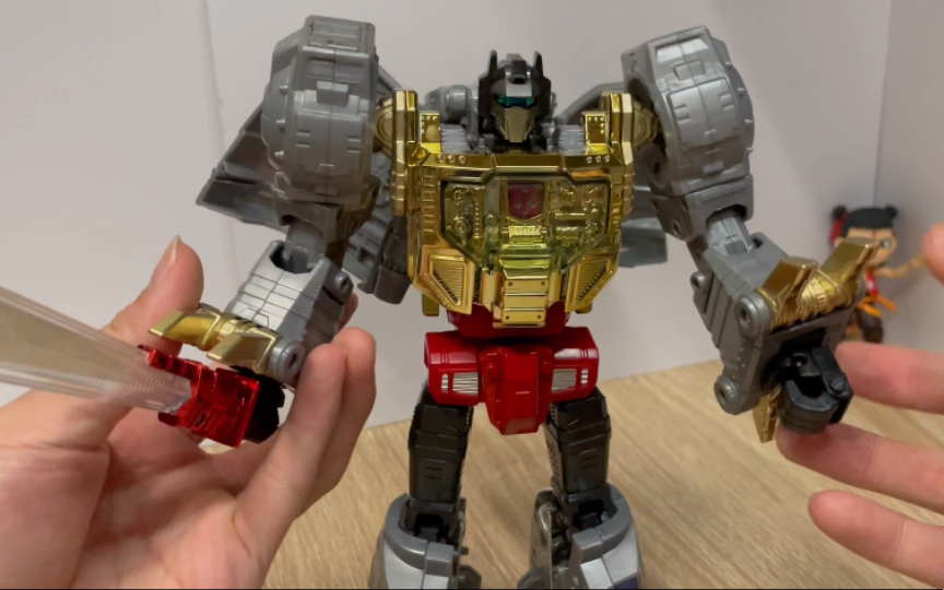 【cc模玩分享037】mp08钢锁 亚限版 不愧是大师级 机器恐龙