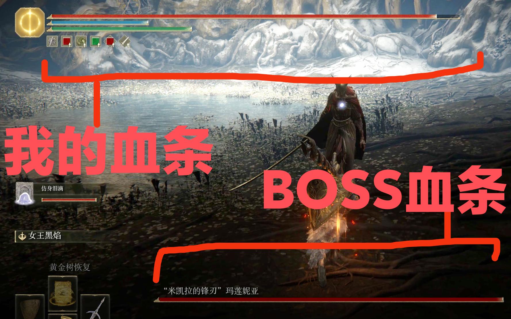 活动作品艾尔登法环当你血条比boss还长