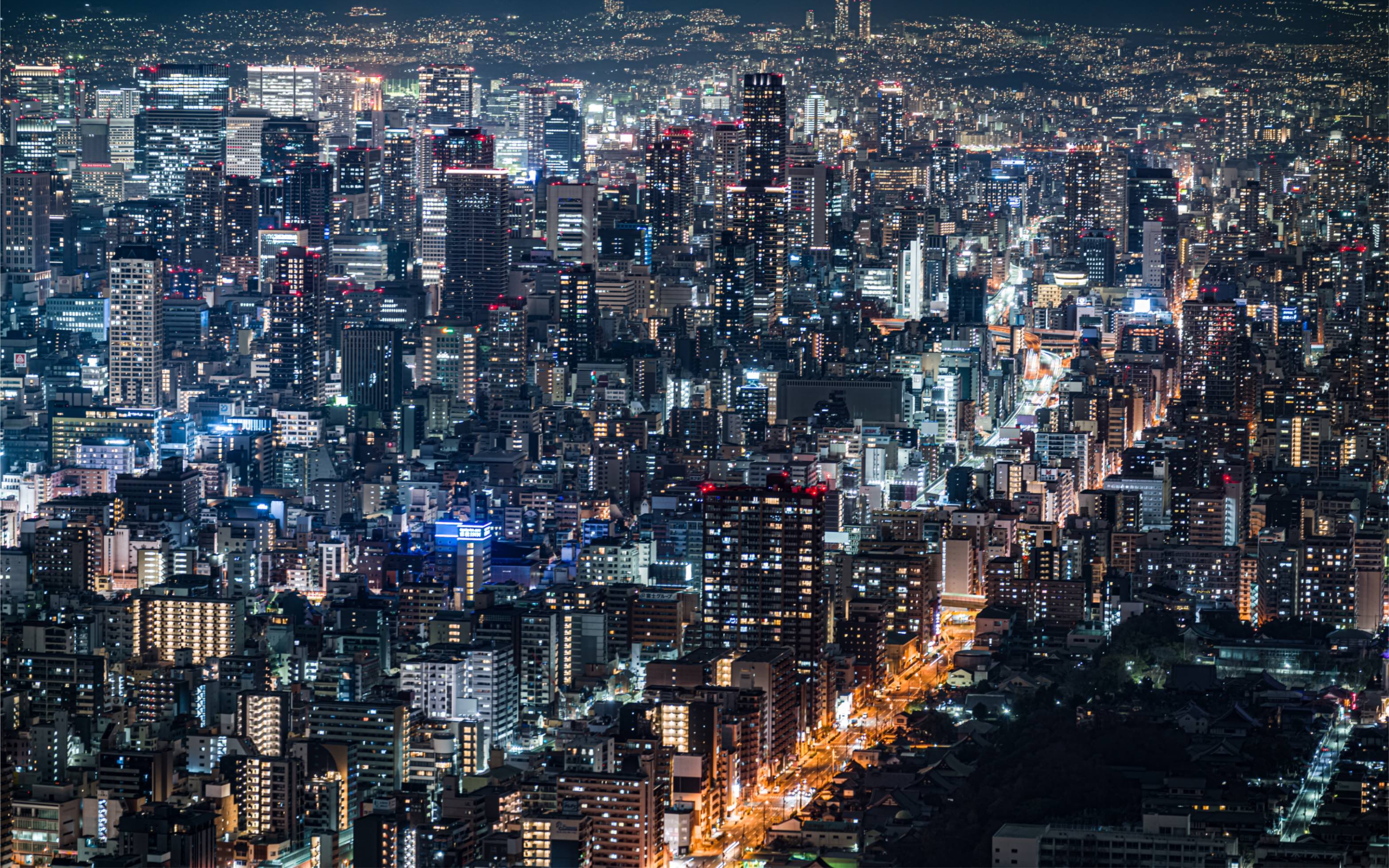 大阪最佳机位,夜景城市风光的魅力