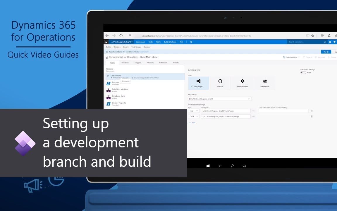 [图]『Dynamics AX』Setting up a Development Branch and Build