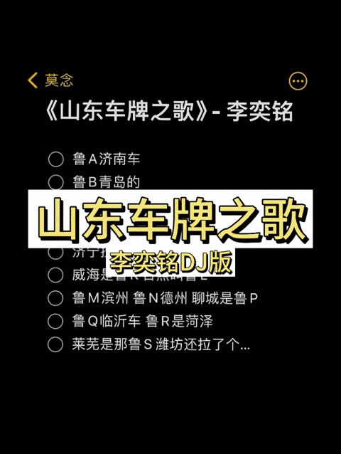 鲁a济南车 鲁b青岛的