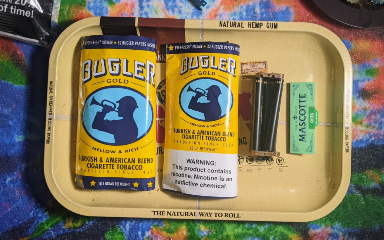 手卷烟系列 黄喇叭手美税与免税对比品吸_哔哩哔哩_bilibili