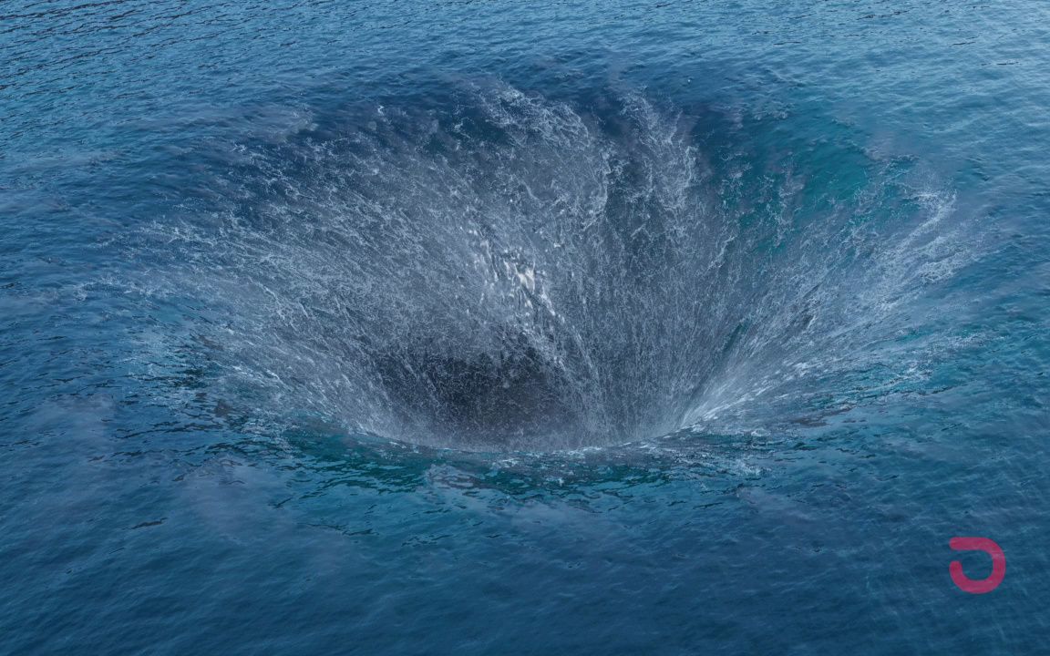 海洋最恐怖巨型漩涡图片