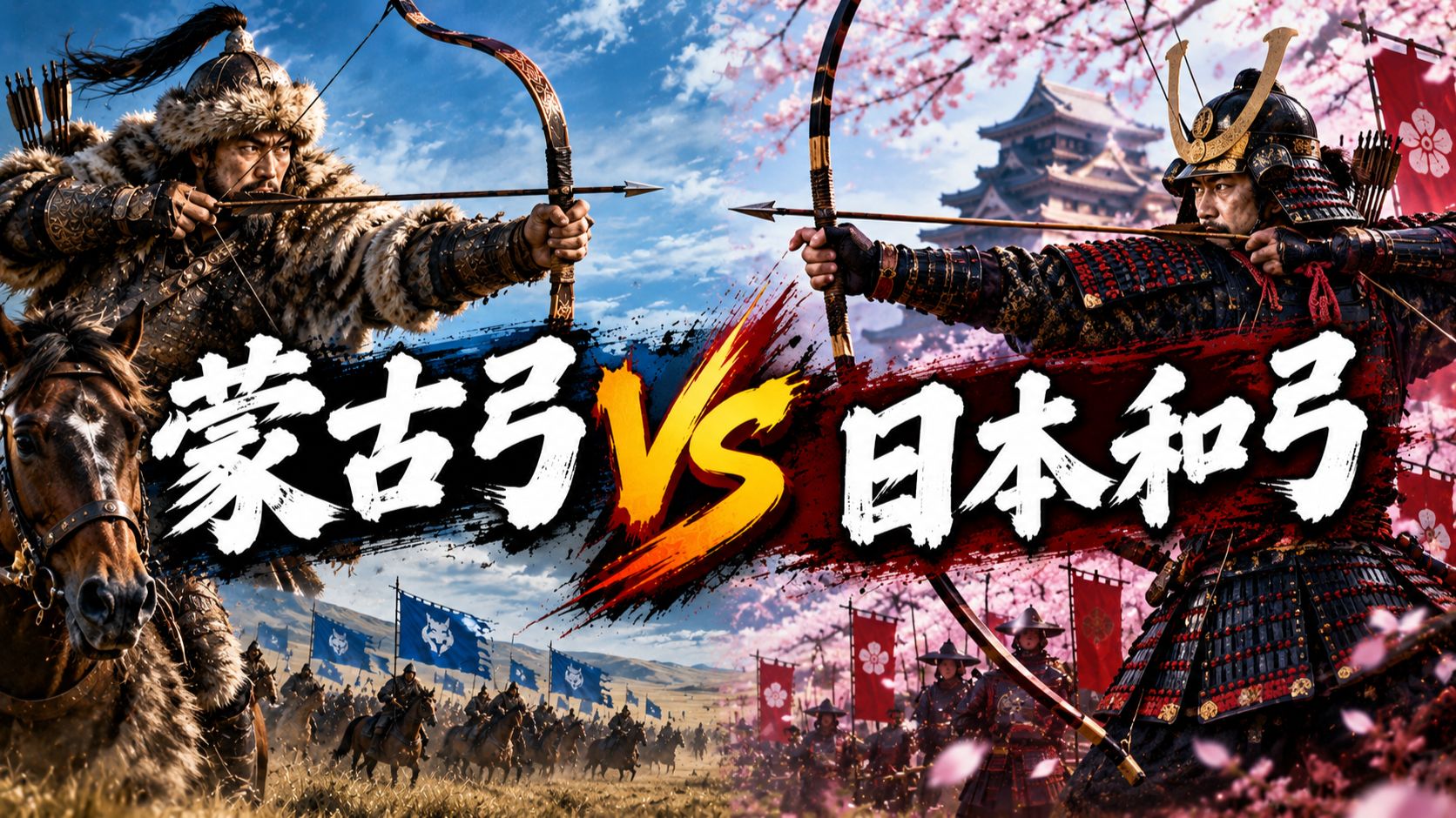 蒙古弓 vs 日本和弓：1274年日本博多湾，谁才是真正贏家？