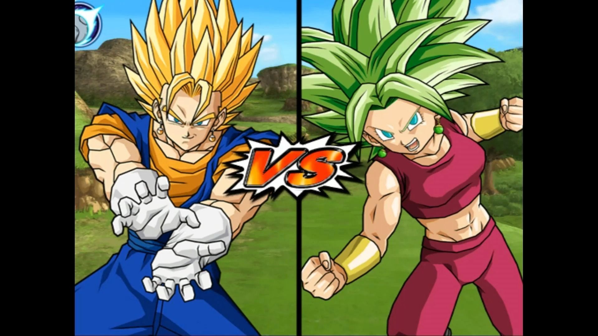 龙珠z电光火石-超级赛亚人 贝吉特 vs 超级赛亚人 开芙拉