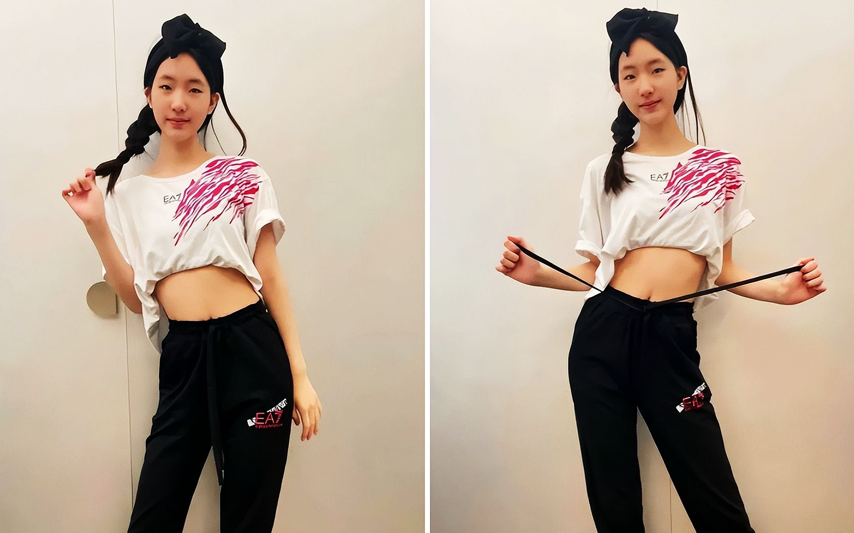 小s的16岁女儿爆照,穿运动服大秀性感身材,被吐槽博眼球蹭流量