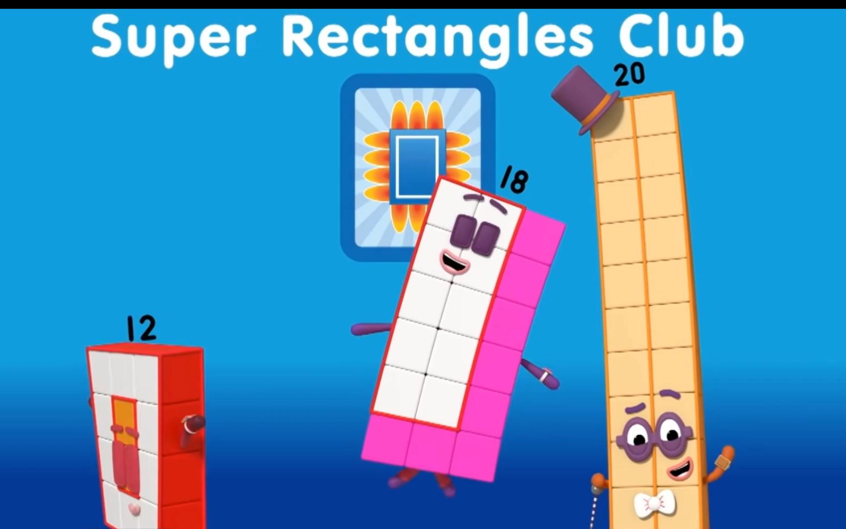 [图]Super Rectangles Club | Ep01 Numbers Are Everywhere |Numberblocks数字积木|数字方块启蒙幼儿英语