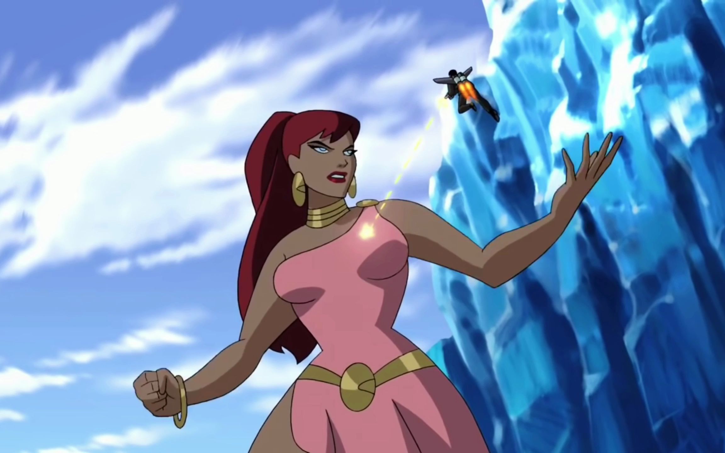 dc 女超人 vs 女巨人,你猜猜谁赢啦