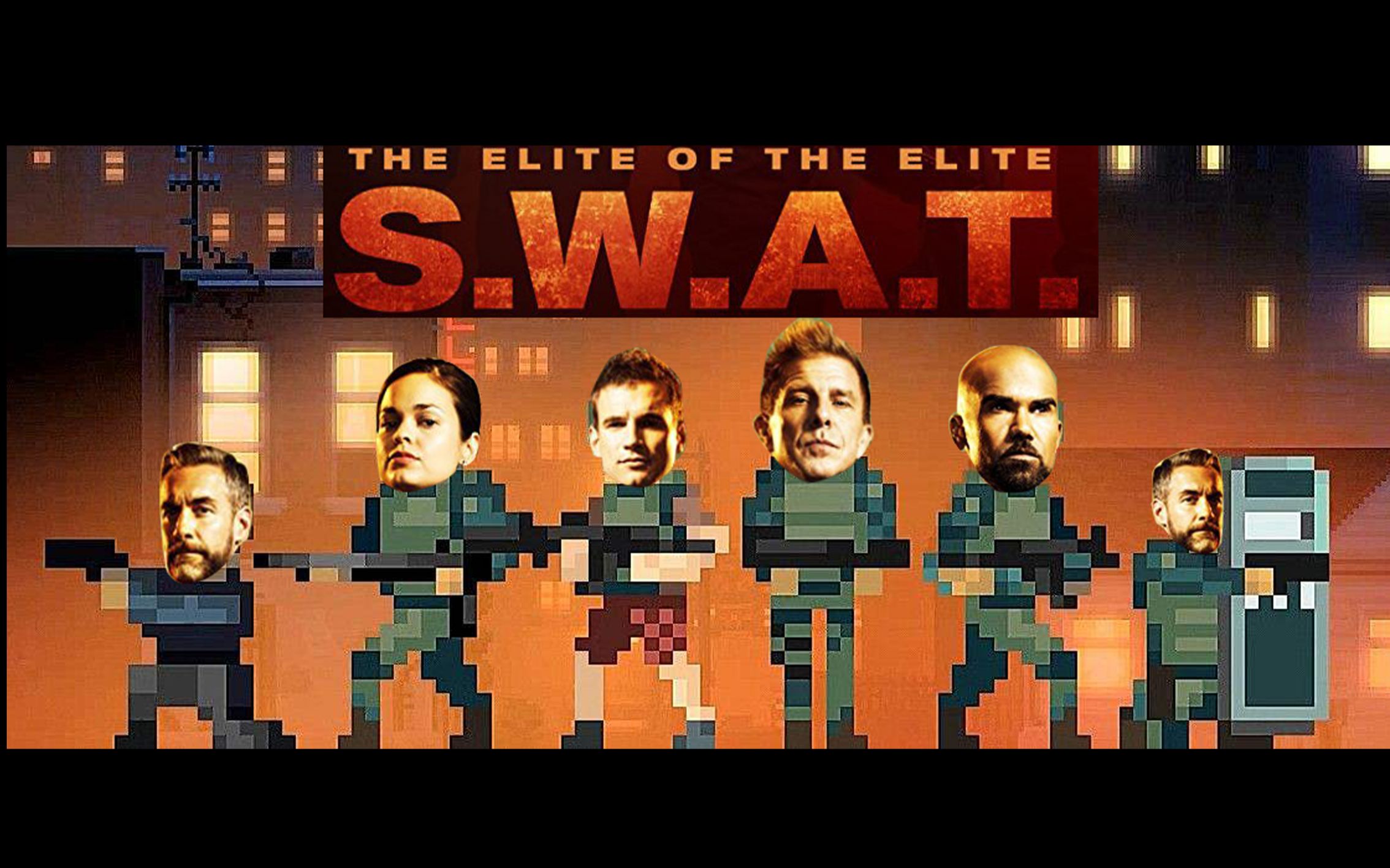 活动作品洛杉矶特警队与破门而入行动小队史诗级联动