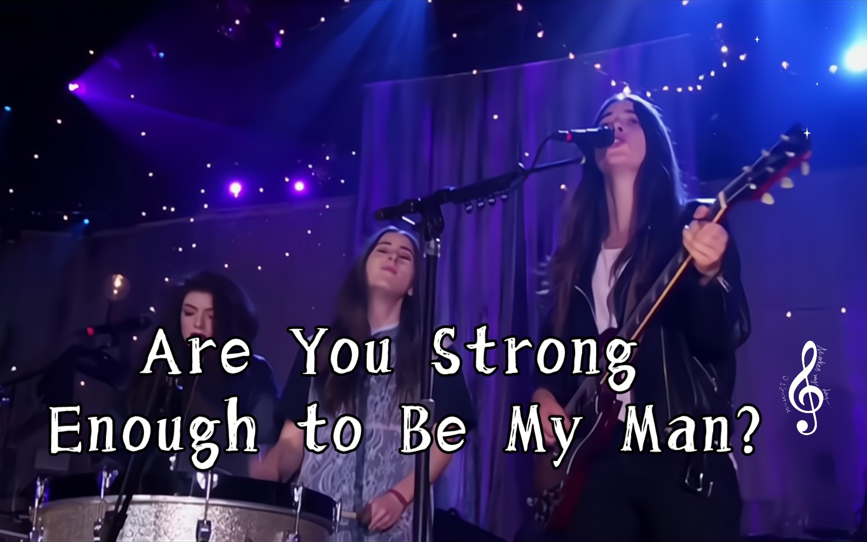 [图]Lorde×Haim ：Are You Strong Enough to Be My Man?