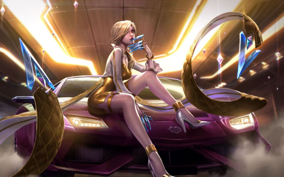 k/da至臻伊芙琳最终特效展示,100至臻点获得