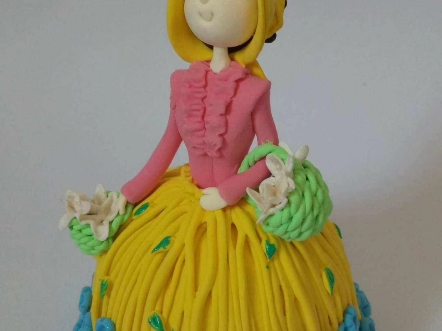 手工粘土女孩子