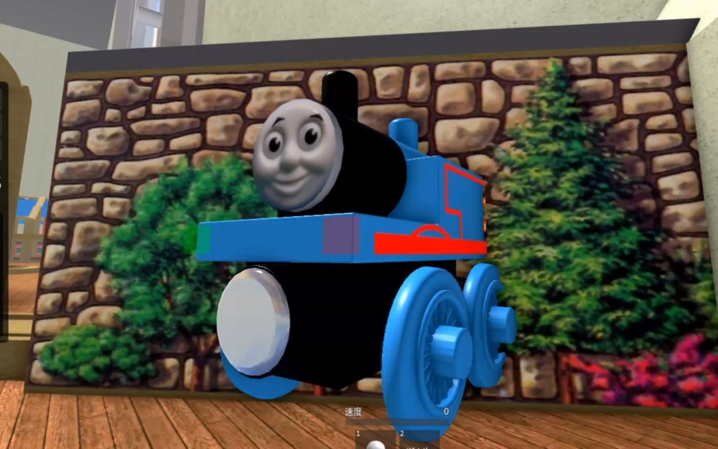 roblox托马斯和他的朋友们模拟器 罗布乐思游戏 大型玩具火车模_单机