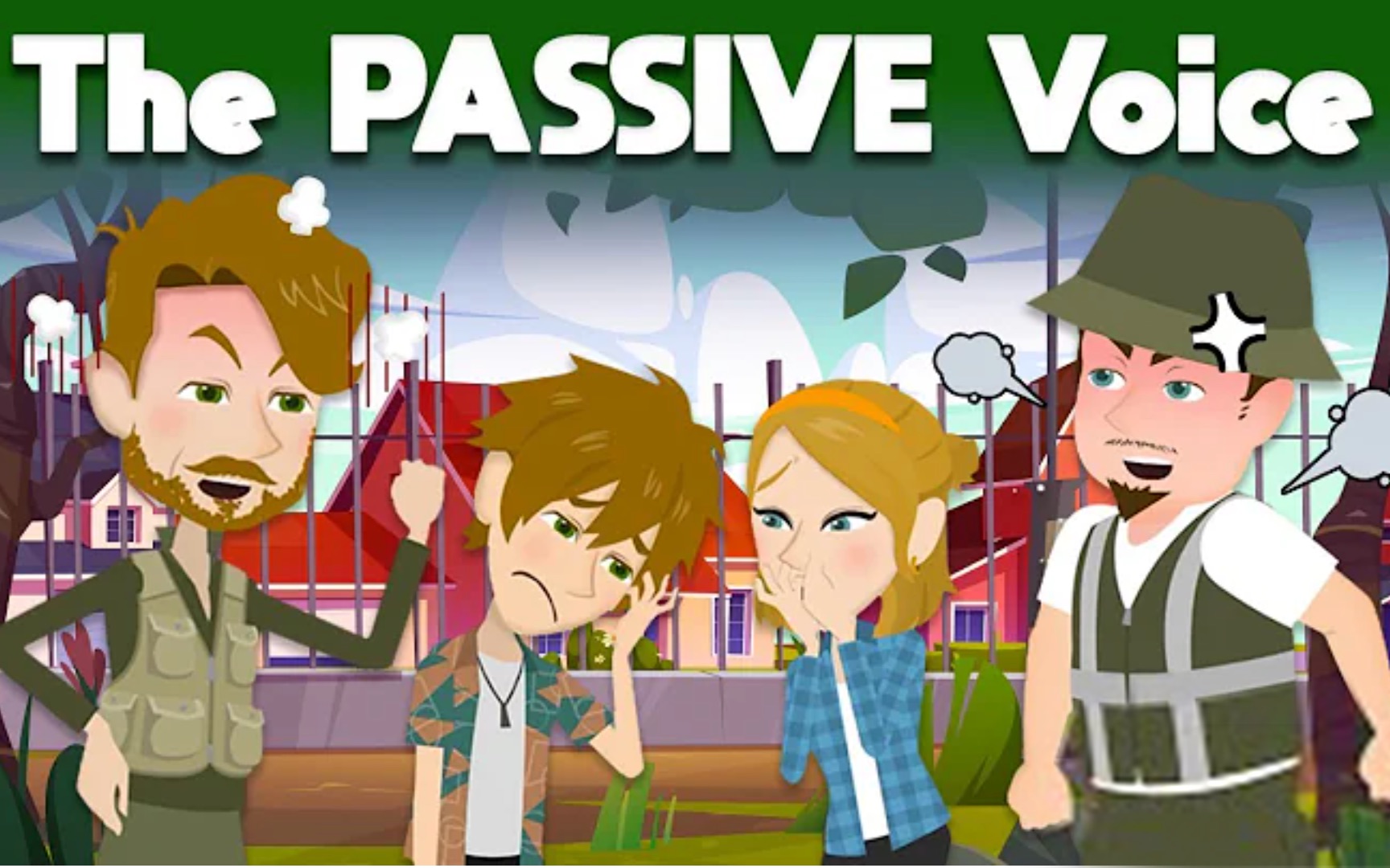 neighborhood english conversation - passive voice _ daily