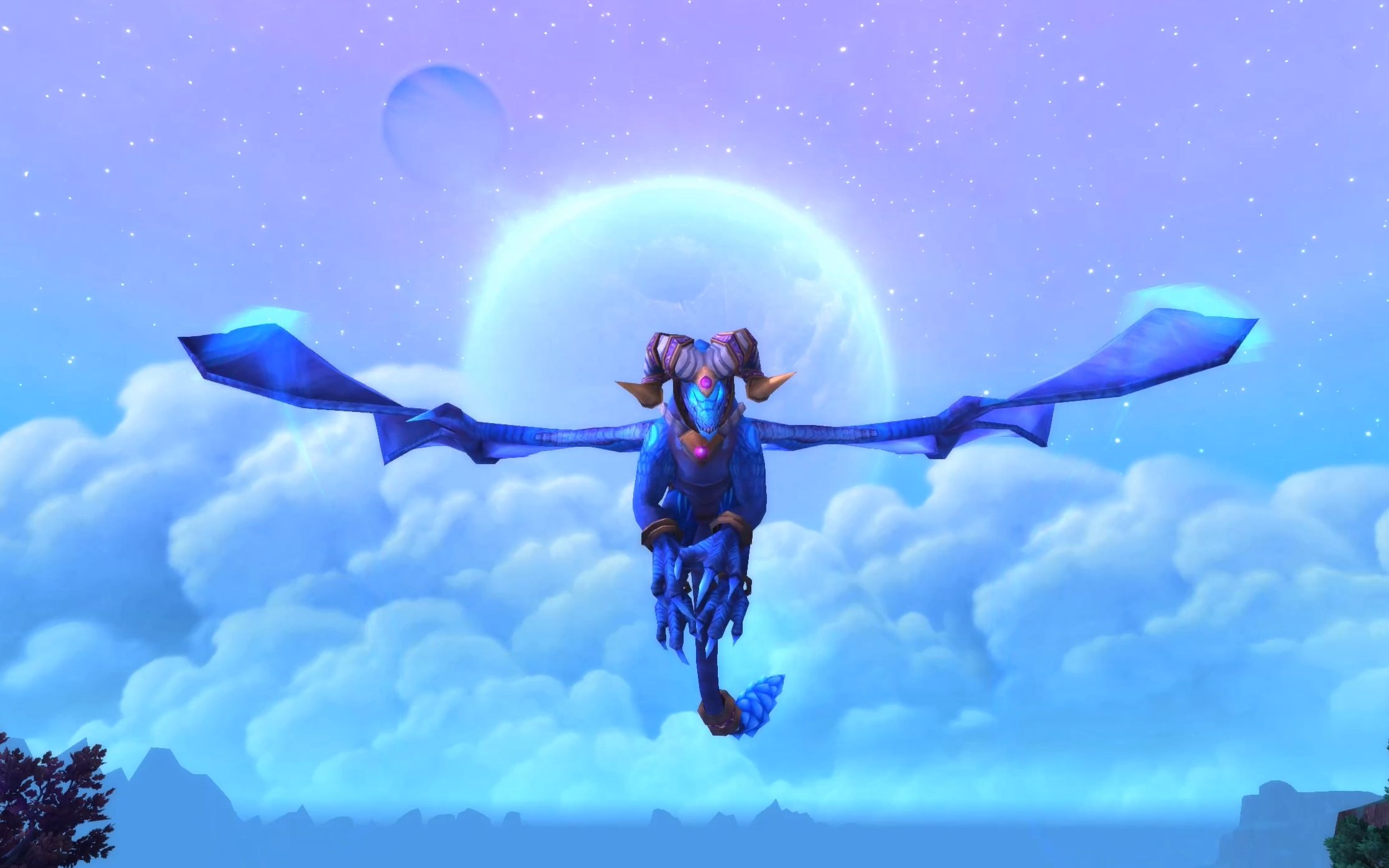 魔兽世界wow橙色法杖任务使用可以变蓝龙飞行坐骑不能载人人类法师