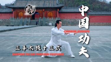 0 基础也能练！三丰太极拳十三式教学，武当传人拆解核心招式，速收藏