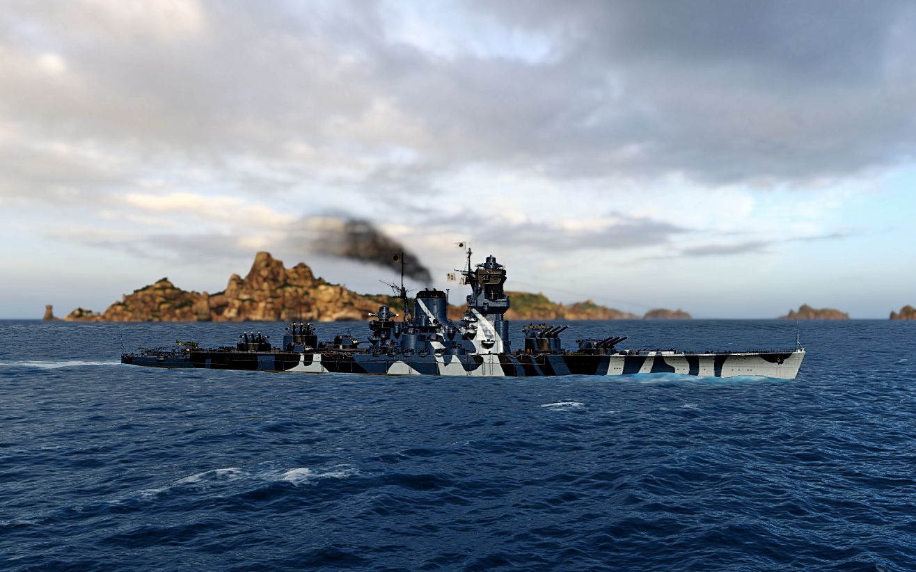 【战舰世界】肥前也是k头小能手!3000经验海怪取胜!