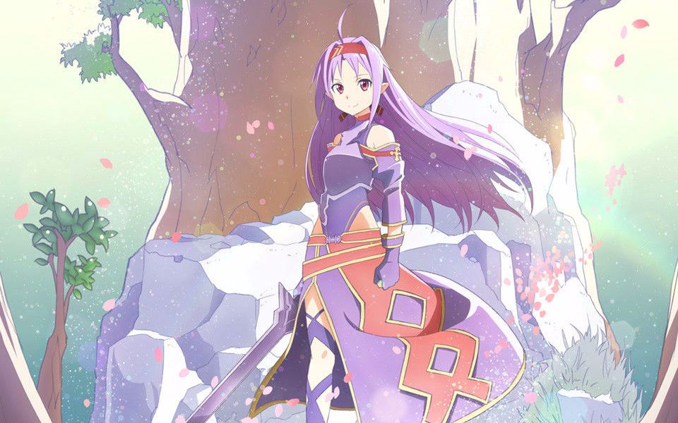 【燃斗】[刀剑神域]1080p剪辑 优纪：我在这里留下活过的证明_哔哩哔哩_bilibili