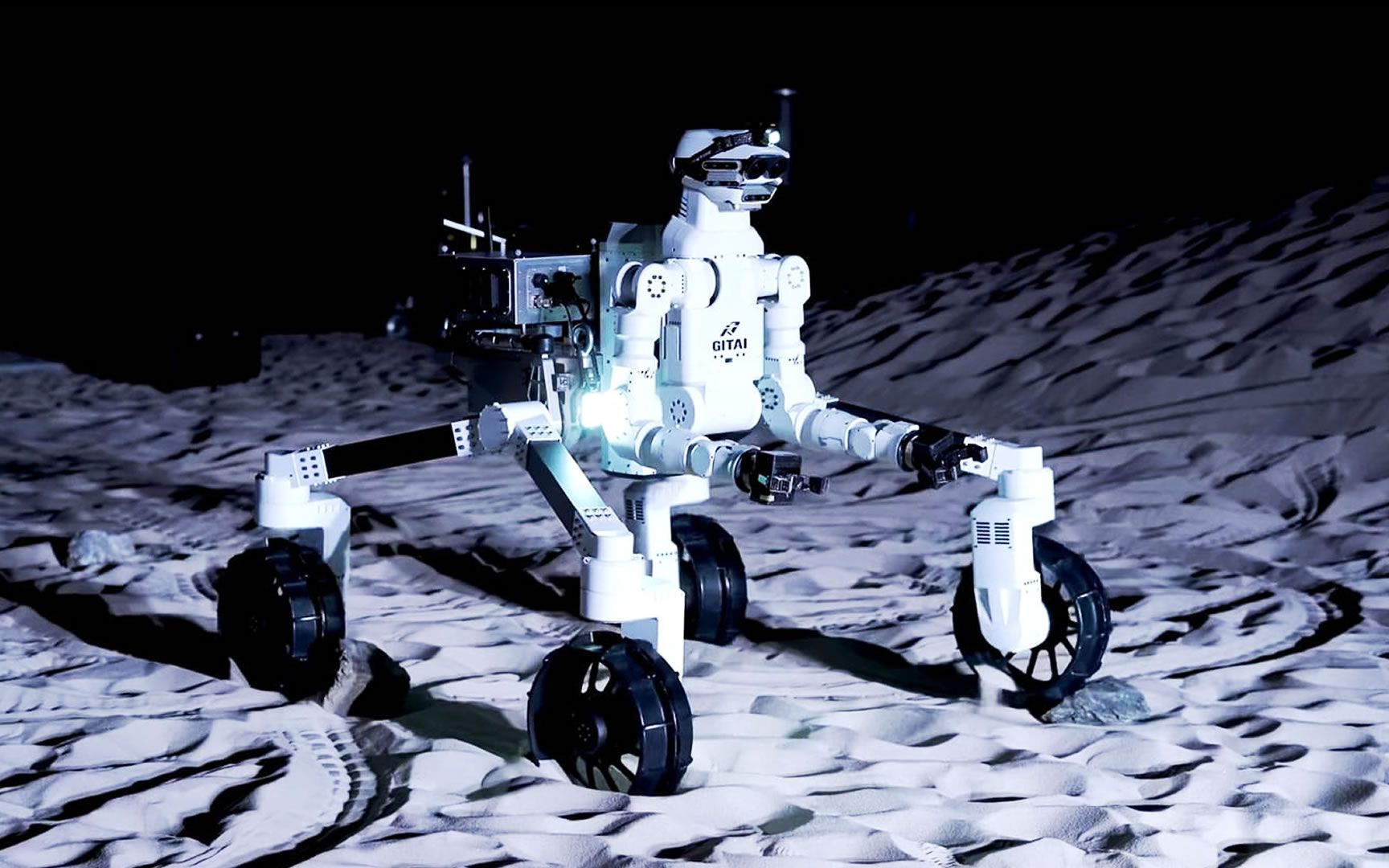 日本研发这月球机器人,靠vr控制,组装太阳能板还能采集土壤样品