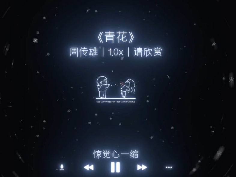 青花歌词 B站