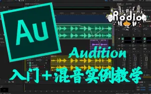 Download Video: 【AU基础教程】 零基础入门教程（10集全）人声处理 降噪 混音 背景音乐 audition 电台主播保姆教程