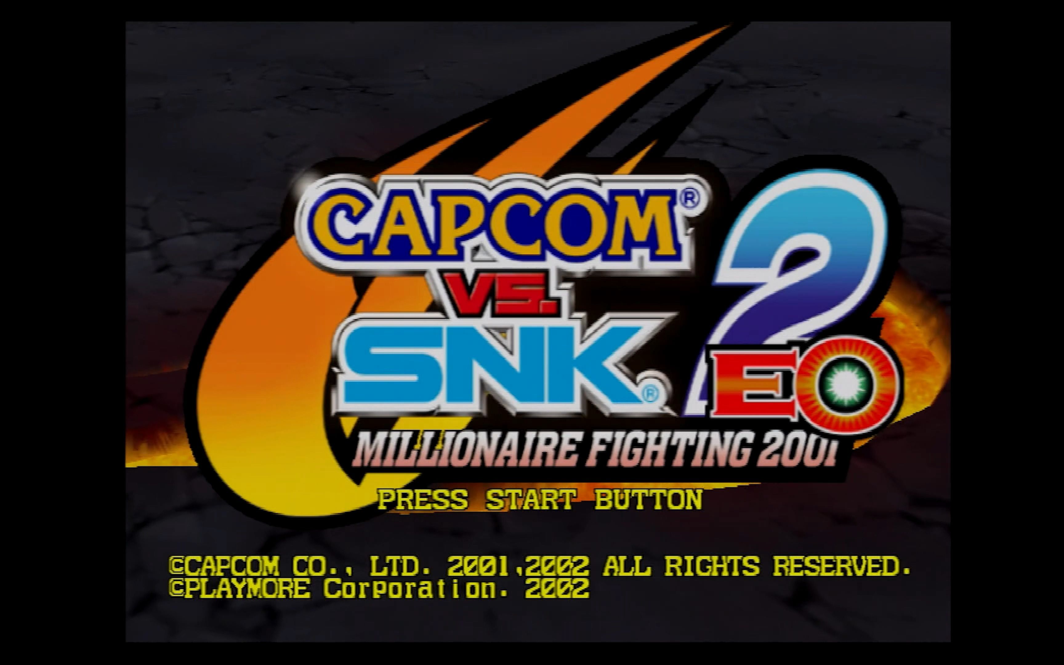 [图]XBOX Capcom vs. SNK 2 EO Millionaire Fighting 2001