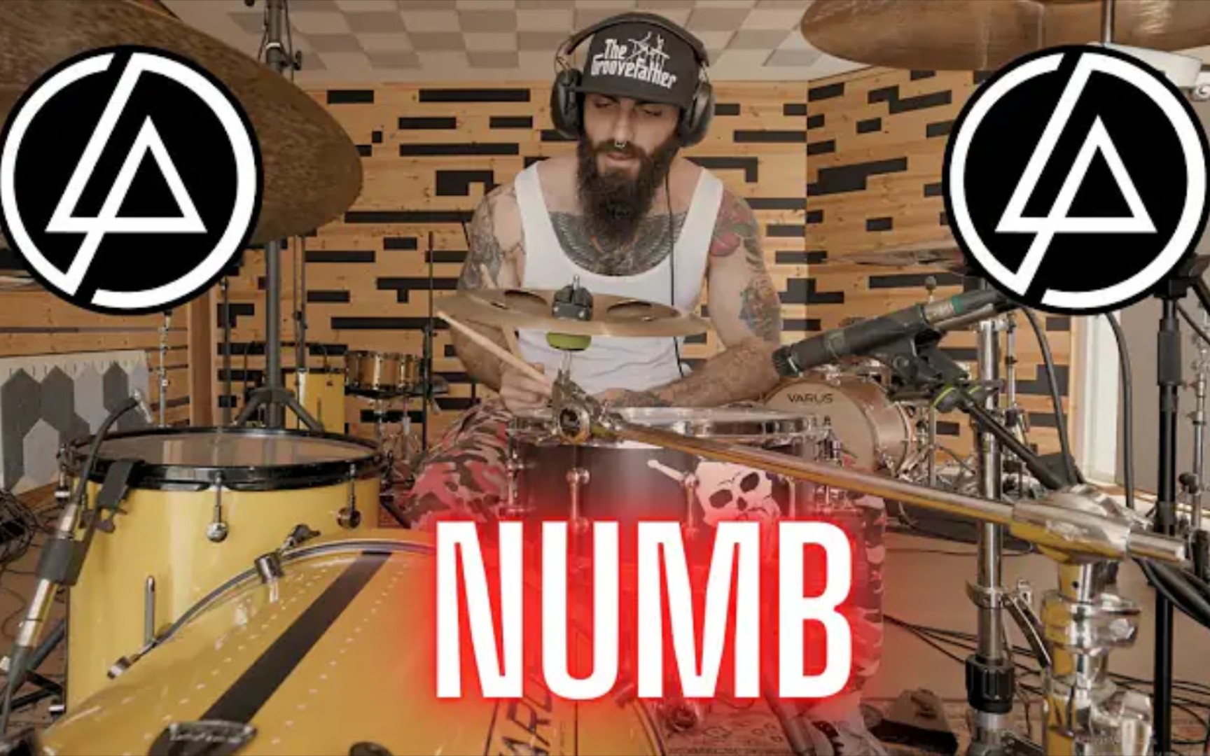 【胡子哥】numb - linkin park | drum cover