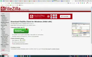 Download Video: windows ftp客户端  filezilla下载、安装、使用