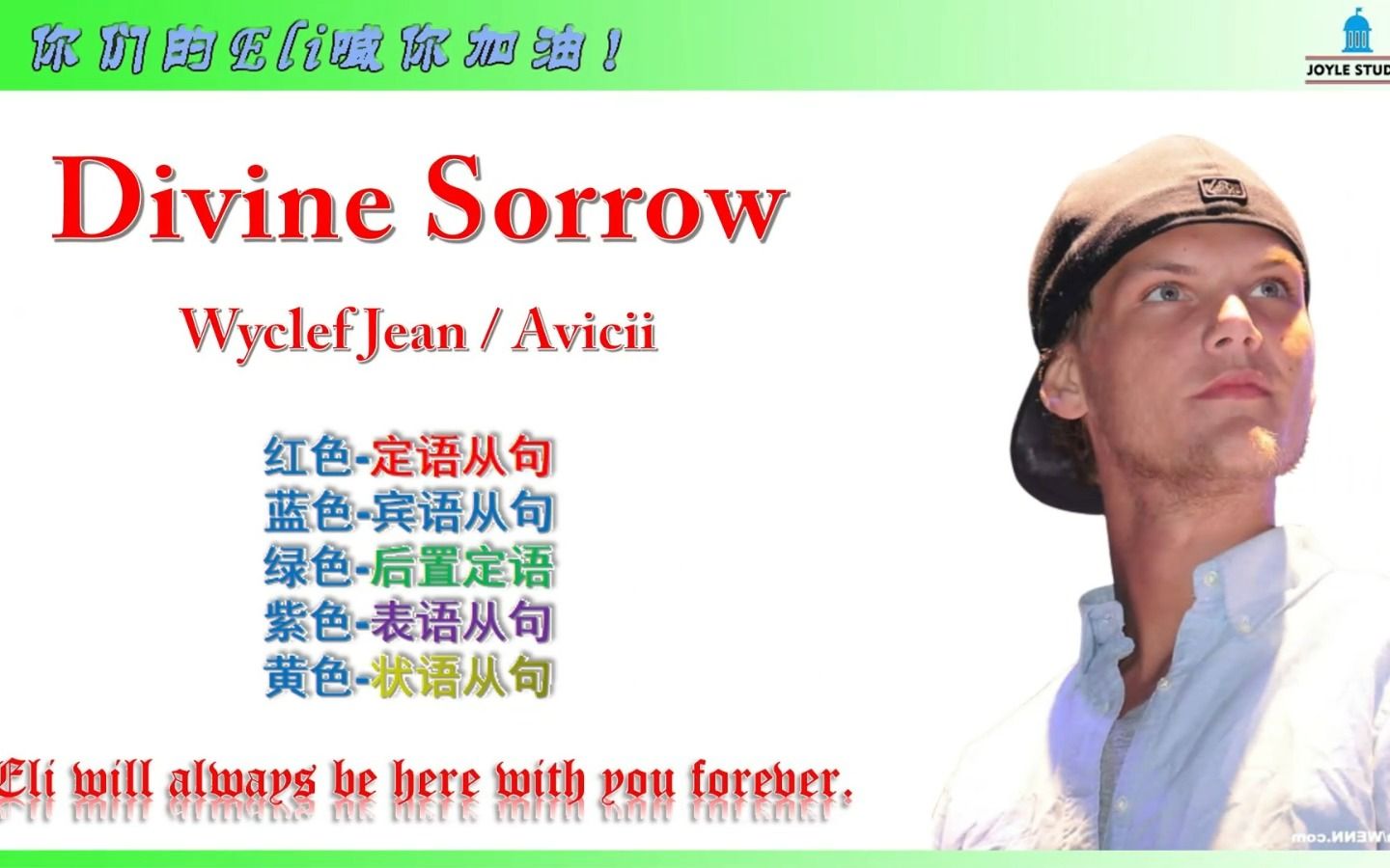 Divine Sorrow Avicii A神 艾维奇 远去的你带来的悲伤哔哩哔哩bilibili