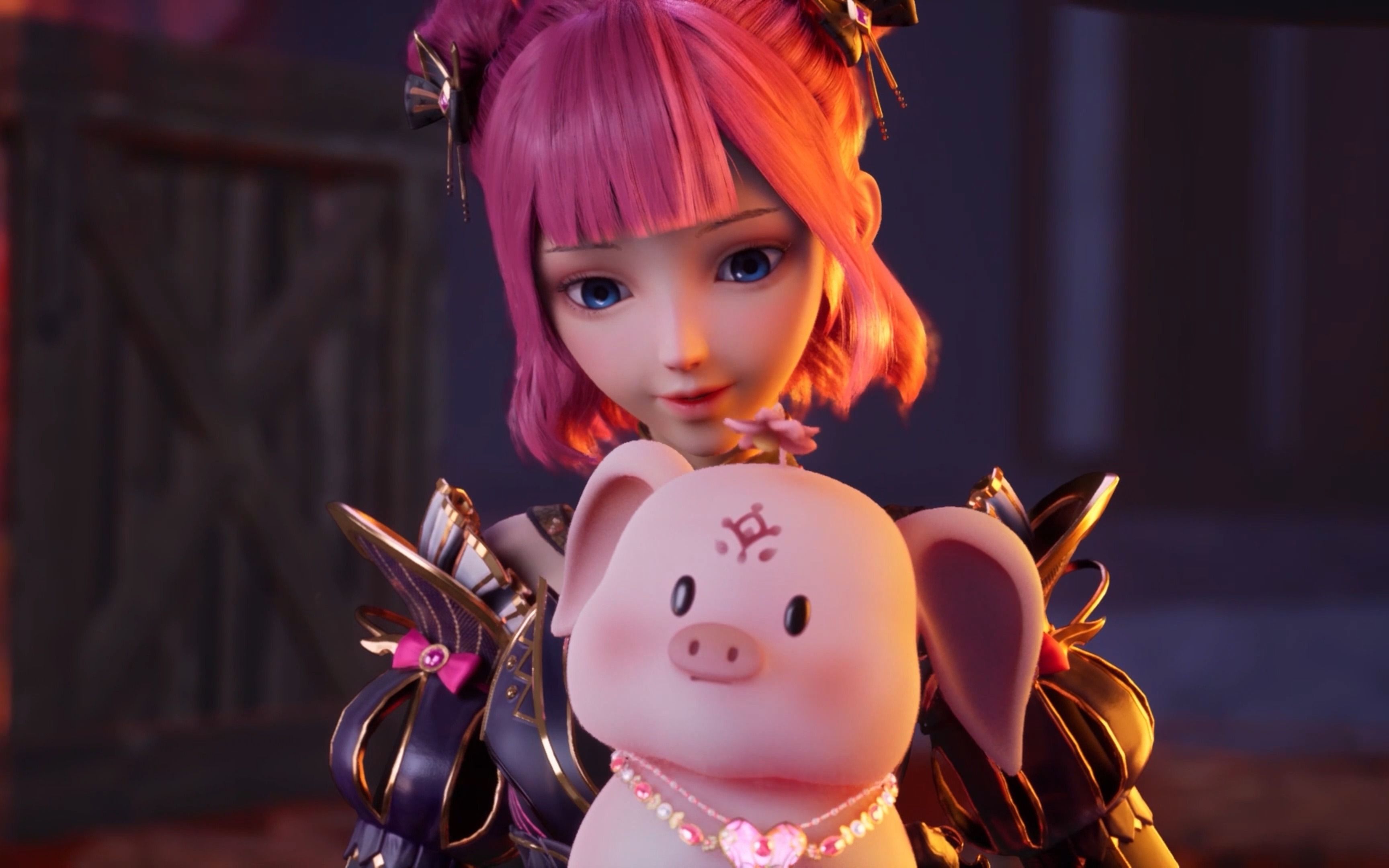 【神印王座动画】猪猪发威!猪猪我呀,才不是只会吃呢