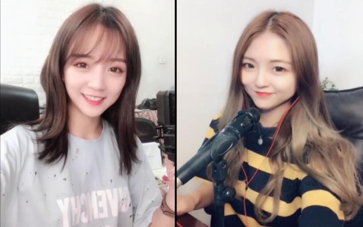 两大人气红人【莉哥】vs【m哥】同唱dj版《可能否》!