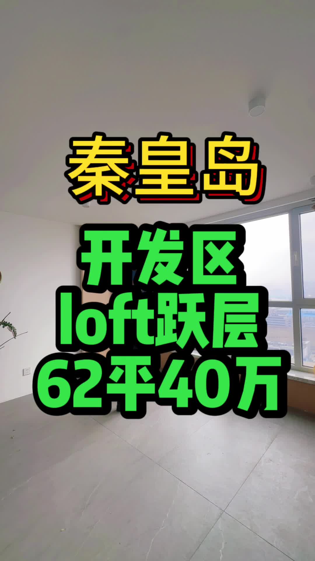 秦皇岛开发区loft跃层62平40万哔哩哔哩bilibili