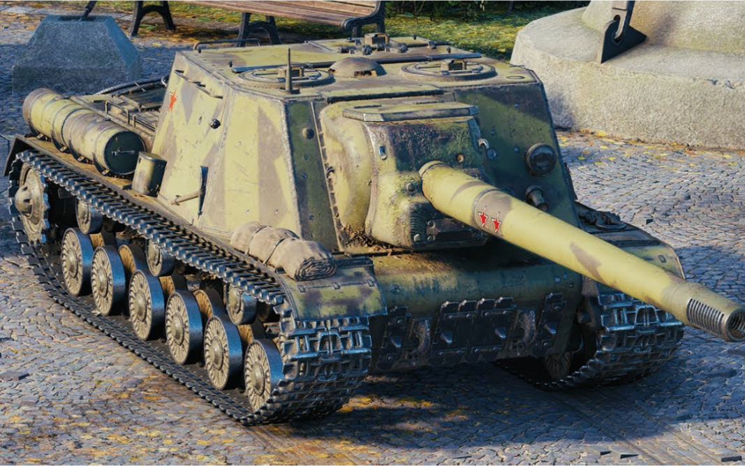 【坦克世界外服】isu-152  6杀 9200 输出