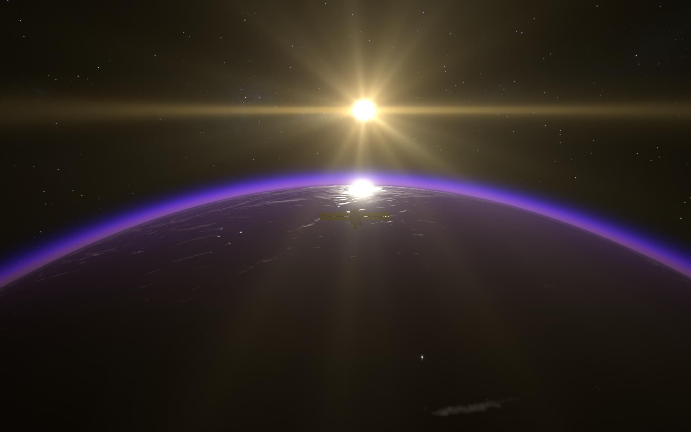 【ksp2】飞掠云彩如画的eve