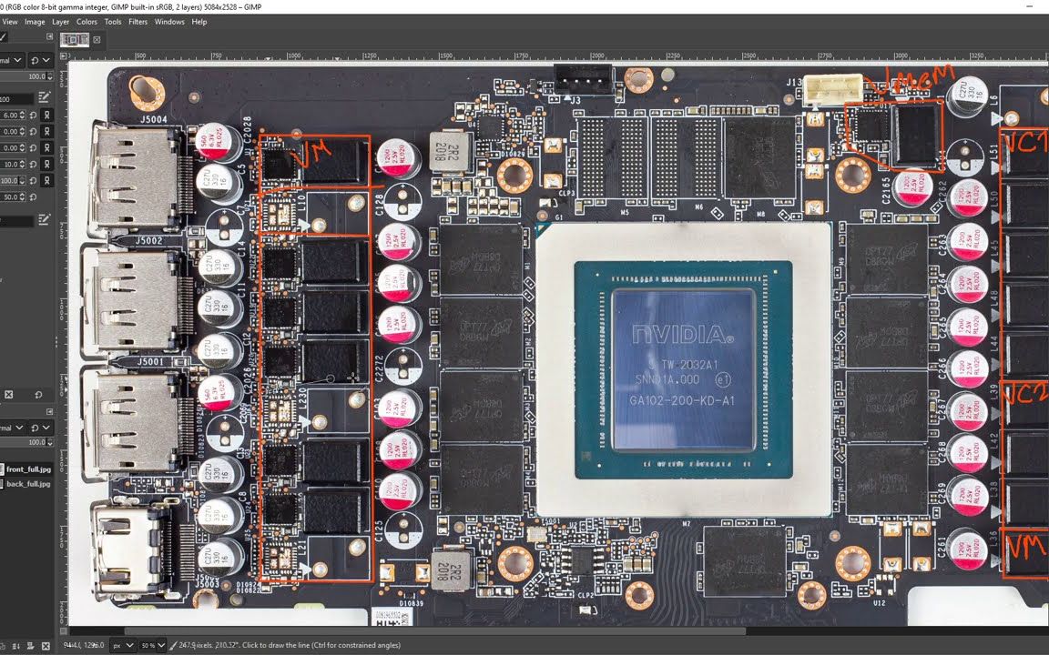 显卡PCB硬核分析 - RTX30系列【AHOC】_哔哩哔哩_bilibili