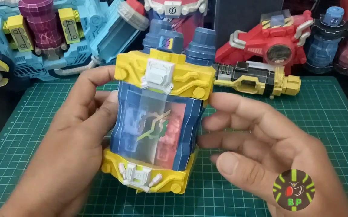 benpapercraft假面骑士build天才满瓶纸模
