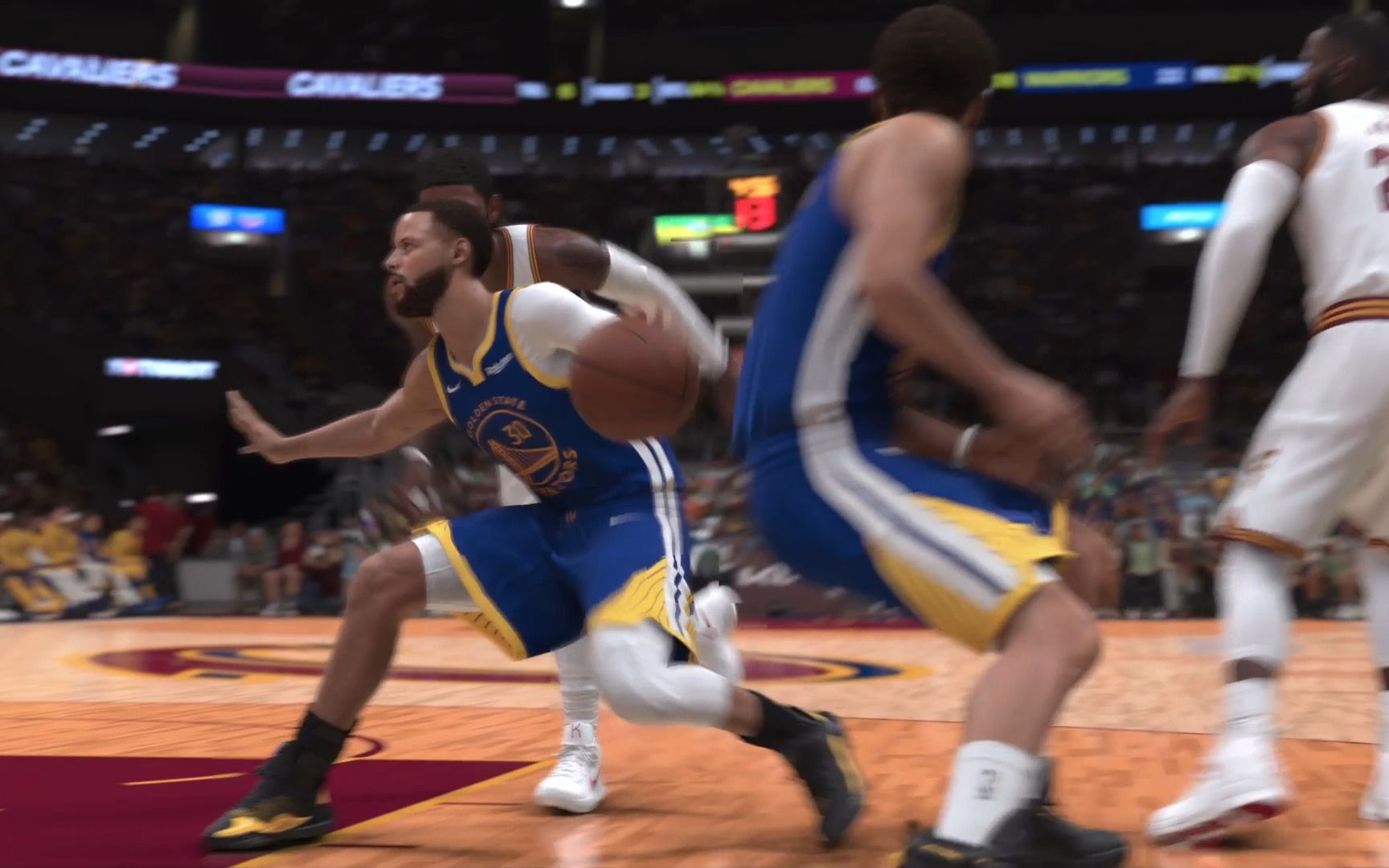 nba2k24库里隐藏后撤步投篮