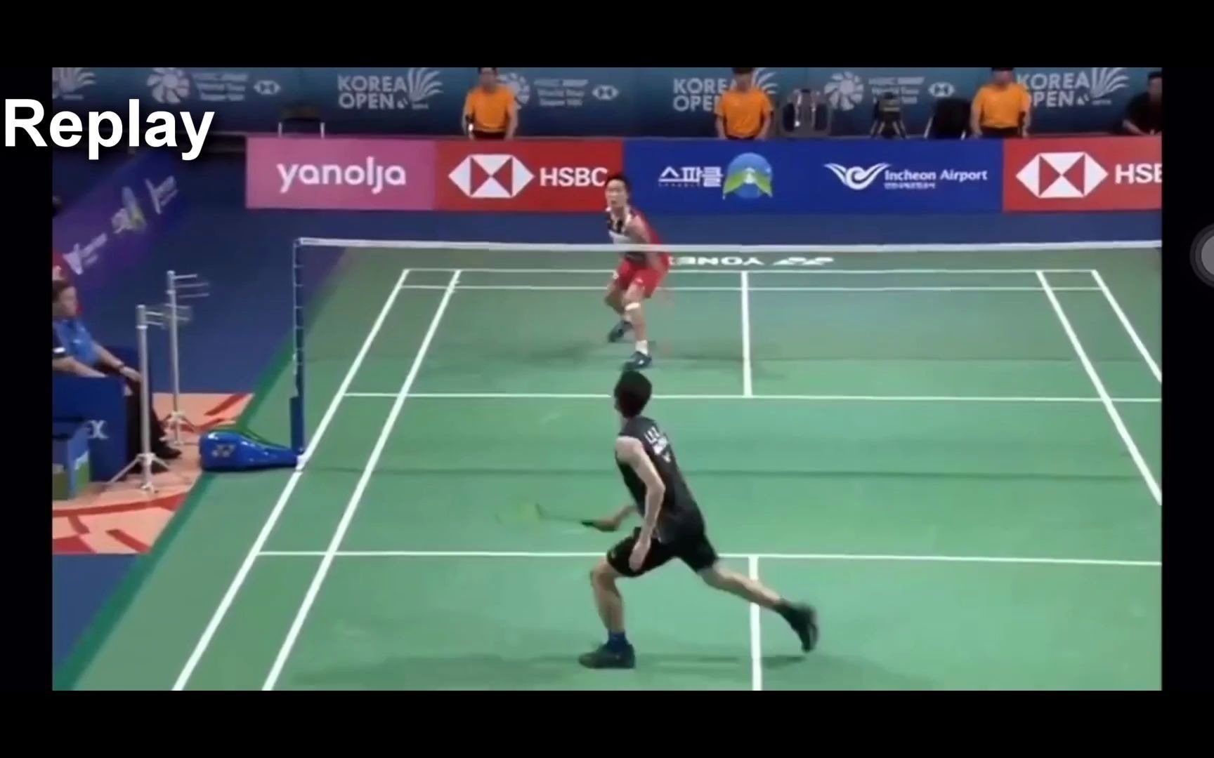 看了陶菲克的反手,来看看李梓嘉的反手杀球(韩国赛)