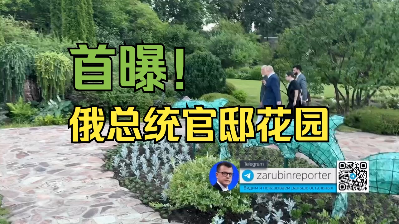 俄总统官邸花园首次曝光哔哩哔哩bilibili