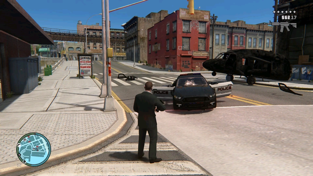 【gta4真实纽约整合包】08年的游戏竟变成了这样?