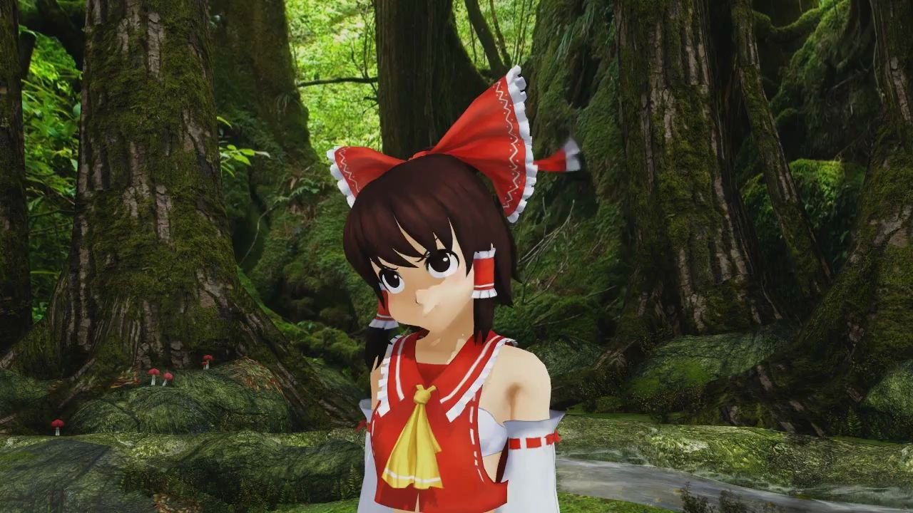 【东方mmd】露米娅vs灵梦【高能】