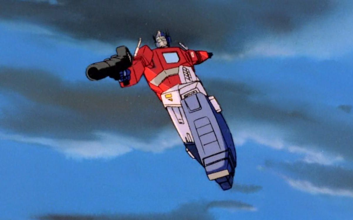 变形金刚g11986动画大电影擎天柱和威震天最经典的名场面thetouch