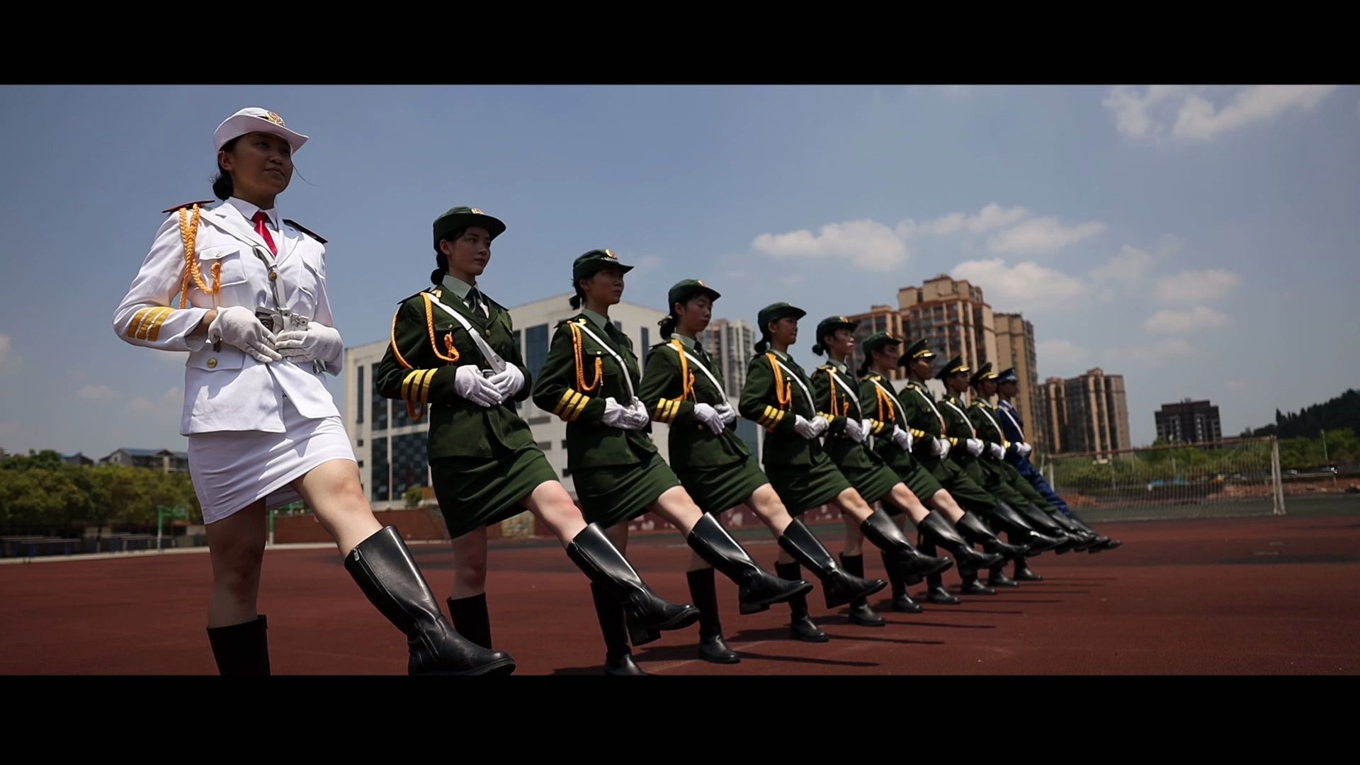 资阳中学国旗班视频剪影